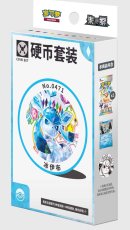 画像1: 【予約商品】中国版テラスタルフェスex「太晶盛聚]　関連メダルセット　(拡張パック1個入り)　グレイシアver. (1)